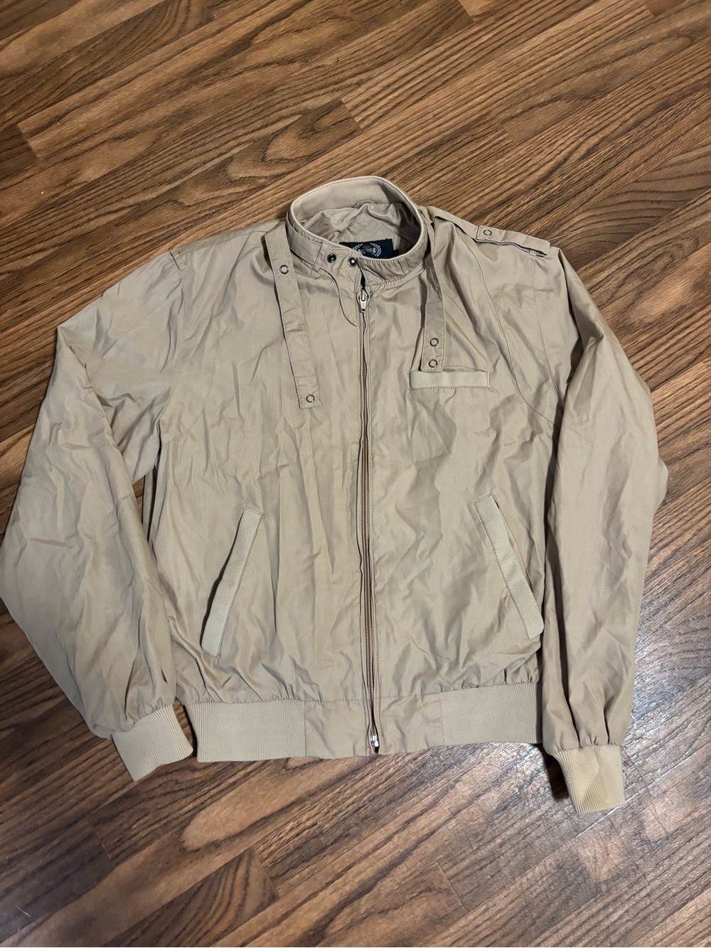 Vintage Aberdeen Men’s Bomber Style Jacket Full Zip W Pockets * Medium.